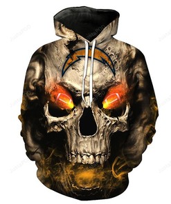 Los Angeles Chargers 3D Hoodie Zip Hoodie Style 4