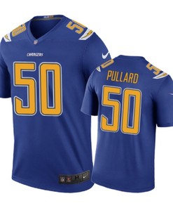 Los Angeles Chargers #50 Hayes Pullard Nike Color Rush Royal Jersey