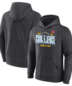 Los Angeles Chargers AFC Conference Champions Bolt Up Black Pullover Hoodie