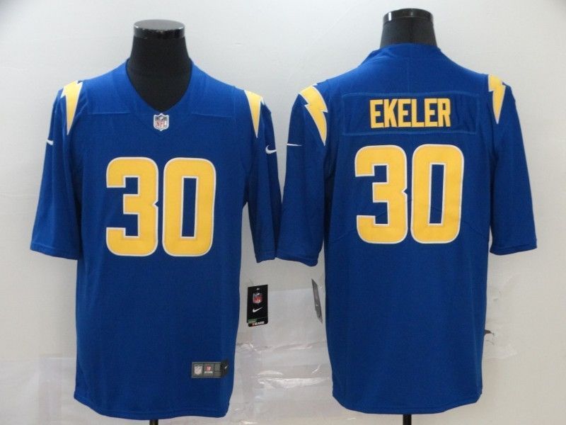 Los Angeles Chargers Austin Ekeler #30 Nfl 2020 Navy Blue Jersey