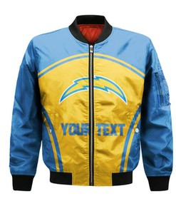 Los Angeles Chargers Bomber Curve Style Sport- NFL