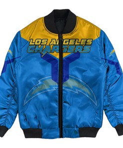 Los Angeles Chargers Bomber Jacket Drinking style - NFL