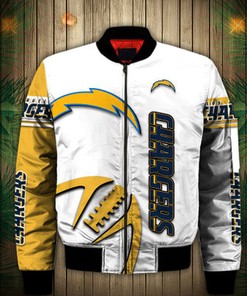 Los Angeles Chargers Bomber Jacket Graphic balls gift for fans