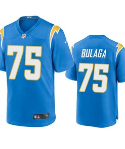 Los Angeles Chargers Bryan Bulaga 75 Powder Blue Game Jersey