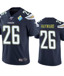 Los Angeles Chargers Casey Hayward Navy 60th Anniversary Vapor Limited Jersey