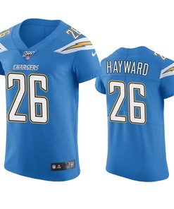 Los Angeles Chargers Casey Hayward Powder Blue 100th Season Vapor Elite Jersey