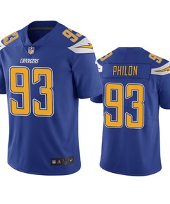Los Angeles Chargers Darius Philon Royal Nike Color Rush Limited Jersey