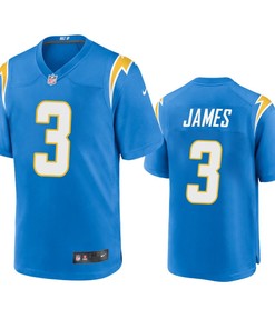 Los Angeles Chargers Derwin James 3 Powder Blue Game Jersey