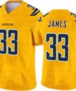 Los Angeles Chargers Derwin James #33 2020 Nfl Gold Jersey Jersey