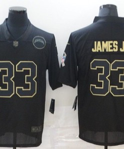 Los Angeles Chargers Derwin James Jr #33 Nfl 2020 Black Jersey