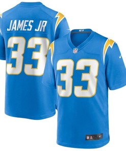 Los Angeles Chargers Derwin James Jr #33 Nfl 2020 Blue Jersey