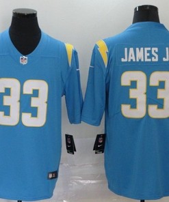 Los Angeles Chargers Derwin James Jr #33 Nfl 2020 Teel Blue Jersey