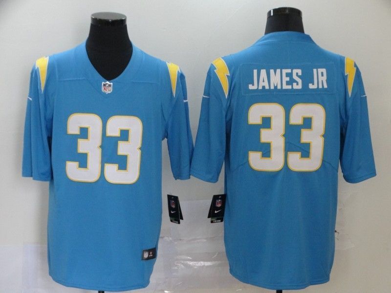 Los Angeles Chargers Derwin James Jr #33 Nfl 2020 Teel Blue Jersey