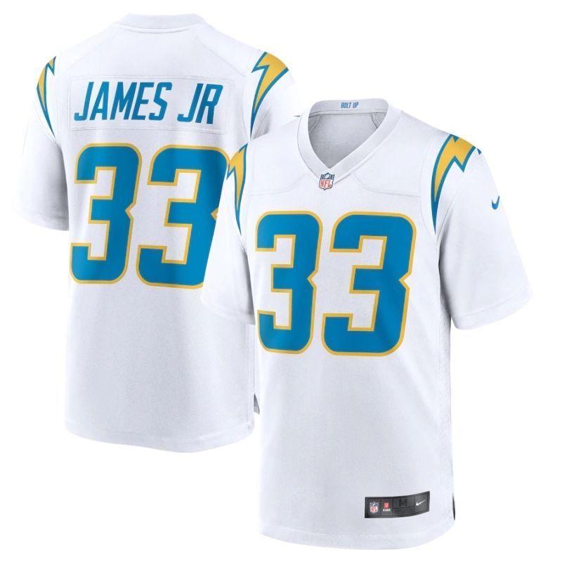 Los Angeles Chargers Derwin James Jr #33 Nfl 2020 White Jersey
