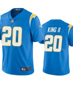 Los Angeles Chargers Desmond King Powder Blue 2020 Vapor Limited Jersey - Mens