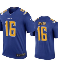 Los Angeles Chargers Dontrelle Inman Royal Color Rush Legend Jersey