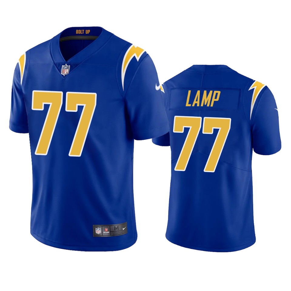 Los Angeles Chargers Forrest Lamp Royal 2020 2nd Alternate Vapor Limited Jersey - Mens