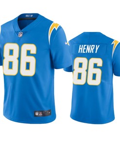 Los Angeles Chargers Hunter Henry Powder Blue 2020 Vapor Limited Jersey - Mens