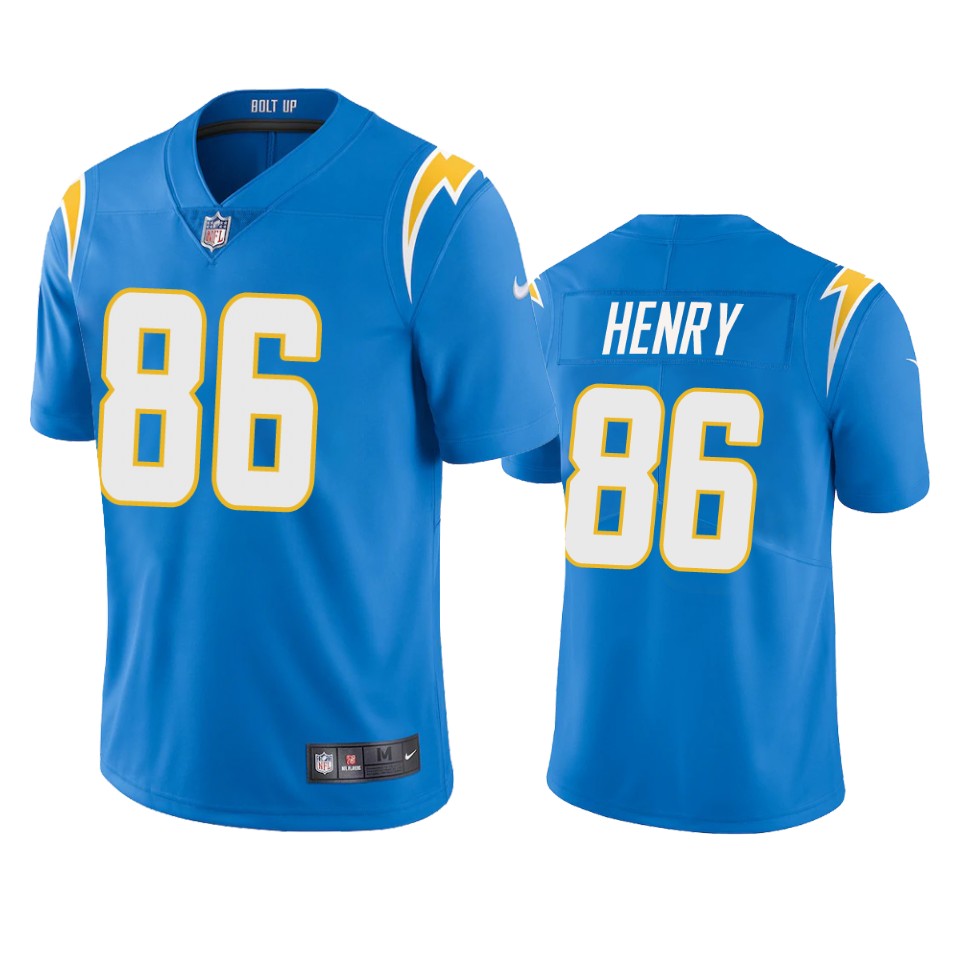 Los Angeles Chargers Hunter Henry Powder Blue 2020 Vapor Limited Jersey - Mens