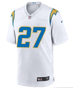 Los Angeles Chargers J.C. Jackson 27 Game Jersey - White Jersey