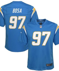 Los Angeles Chargers Joey Bosa #97 Nfl 2020 Azure Blue Jersey