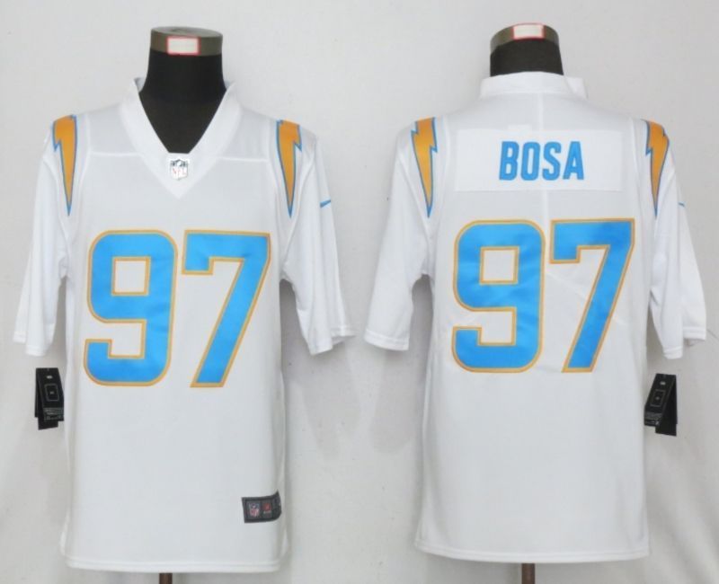 Los Angeles Chargers Joey Bosa #97 Nfl 2020 White Jersey
