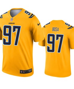 Los Angeles Chargers Joey Bosa Gold Inverted Legend Jersey