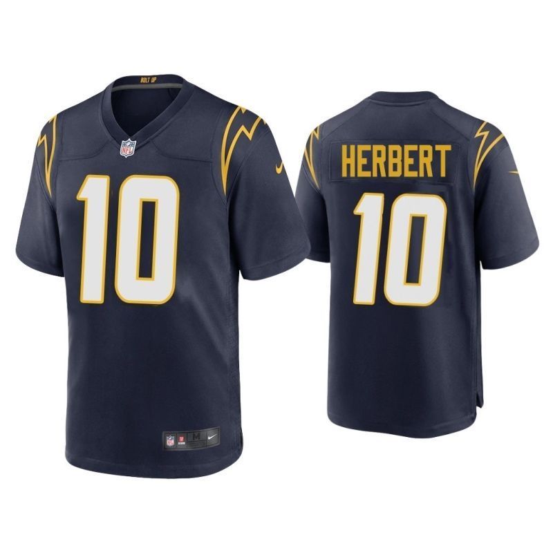 Los Angeles Chargers Justin Herbert #10 2020 Nfl Black Jersey Jersey