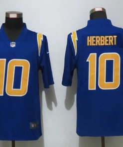 Los Angeles Chargers Justin Herbert #10 Nfl 2020 Cobalt Jersey