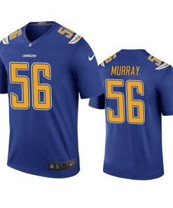 Los Angeles Chargers Kenneth Murray Royal Color Rush Legend Jersey - Mens