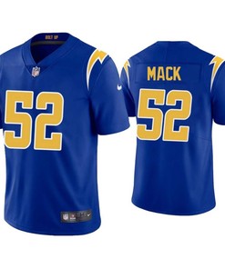 Los Angeles Chargers Khalil Mack 52 Nfl Game Blue Jersey Gift For Chargers Fans