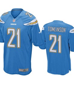 Los Angeles Chargers LaDainian Tomlinson 21 Powder Blue Game Jersey