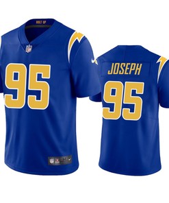Los Angeles Chargers Linval Joseph Royal 2020 2nd Alternate Vapor Limited Jersey - Mens