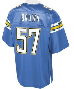 Los Angeles Chargers Los Angeles Chargers Nfl Pro Line Youth Alternate Player Jersey - Powder Blue
