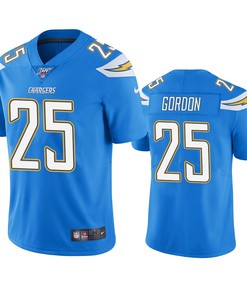 Los Angeles Chargers Melvin Gordon Powder Blue 100th Season Vapor Limited Jersey