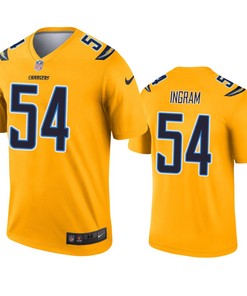Los Angeles Chargers Melvin Ingram Gold Inverted Legend Jersey