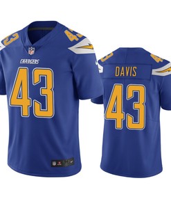 Los Angeles Chargers Michael Davis Royal Nike Color Rush Limited Jersey