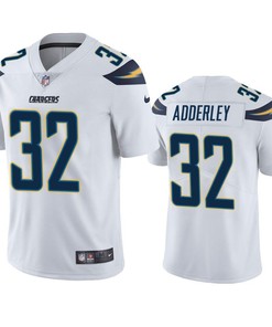 Los Angeles Chargers Nasir Adderley 2019 Nfl Draft White Vapor Limited Jersey