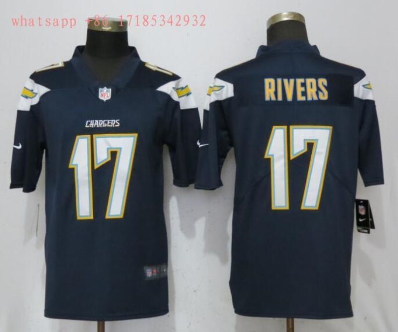Los Angeles Chargers Philip Rivers #17 2020 Nfl Black Jersey Jersey