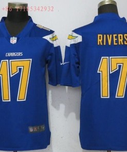 Los Angeles Chargers Philip Rivers #17 2020 Nfl Blue Jersey Jersey