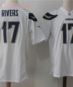 Los Angeles Chargers Philip Rivers #17 2020 Nfl White Jersey Jersey