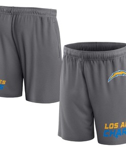 Los Angeles Chargers Team Gray Clincher Shorts - Men