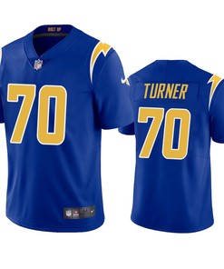 Los Angeles Chargers Trai Turner Royal 2020 2nd Alternate Vapor Limited Jersey - Mens