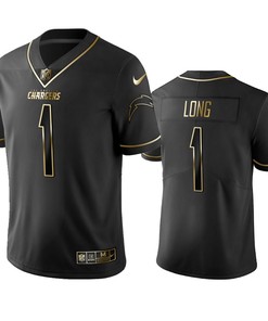 Los Angeles Chargers Ty Long Black Golden Edition 2019 Vapor Limited Jersey - Mens