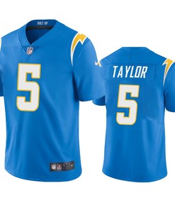 Los Angeles Chargers Tyrod Taylor Powder Blue 2020 Vapor Limited Jersey - Mens