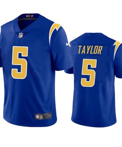 Los Angeles Chargers Tyrod Taylor Royal 2020 2nd Alternate Vapor Limited Jersey - Mens