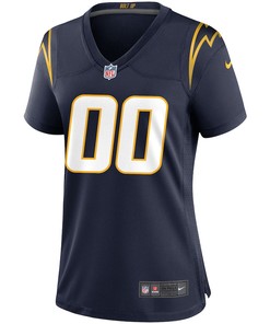 Los Angeles Chargers Women's Alternate Custom Game Jersey - Navy