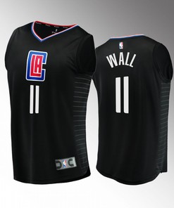 Los Angeles Clippers 11 John Wall Statement Edition Men Jersey 2022-23 Black