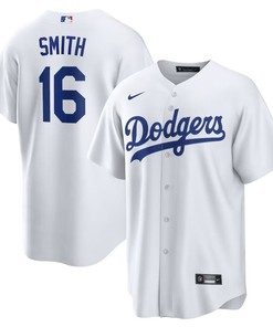 Los Angeles Dodgers #16 Will Smith Home Official Replica Player Jersey - White