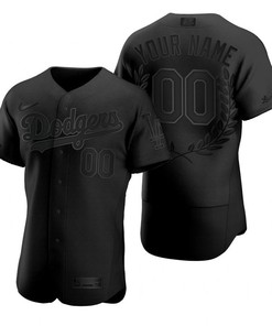 Los Angeles Dodgers 2020 Mlb Custom Personalized Black Jersey